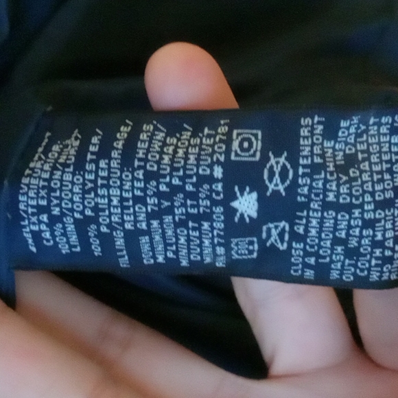 *last day - moving sale* Tommy Jeans Navy Puffer size L - Picture 5 of 10